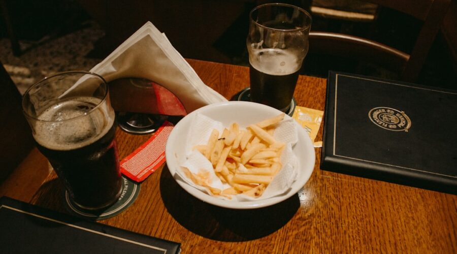 beer and food near me