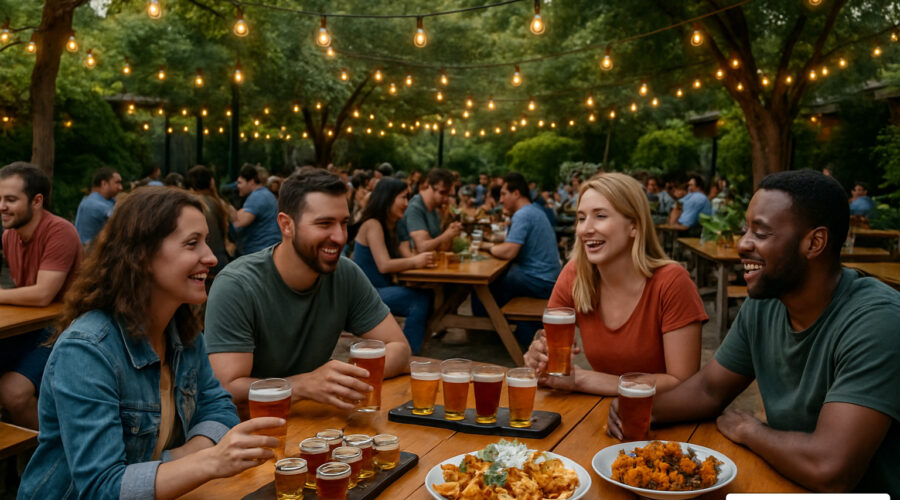 beer garden menu